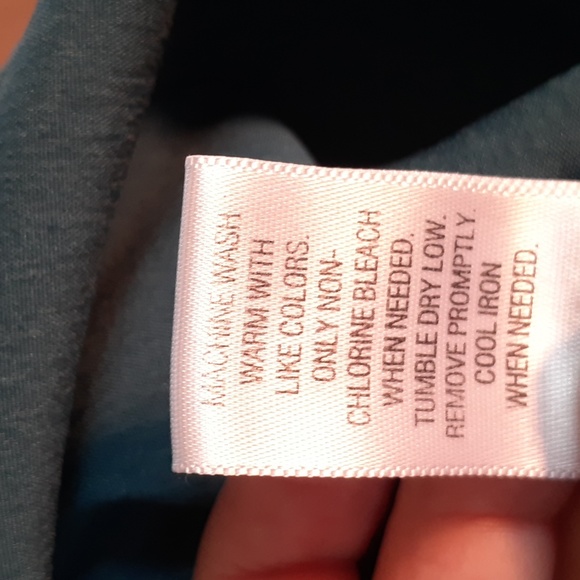 Apt.9 Marx Kors womens gorgeous deep teal stretch blouse size 1X - Picture 6 of 7